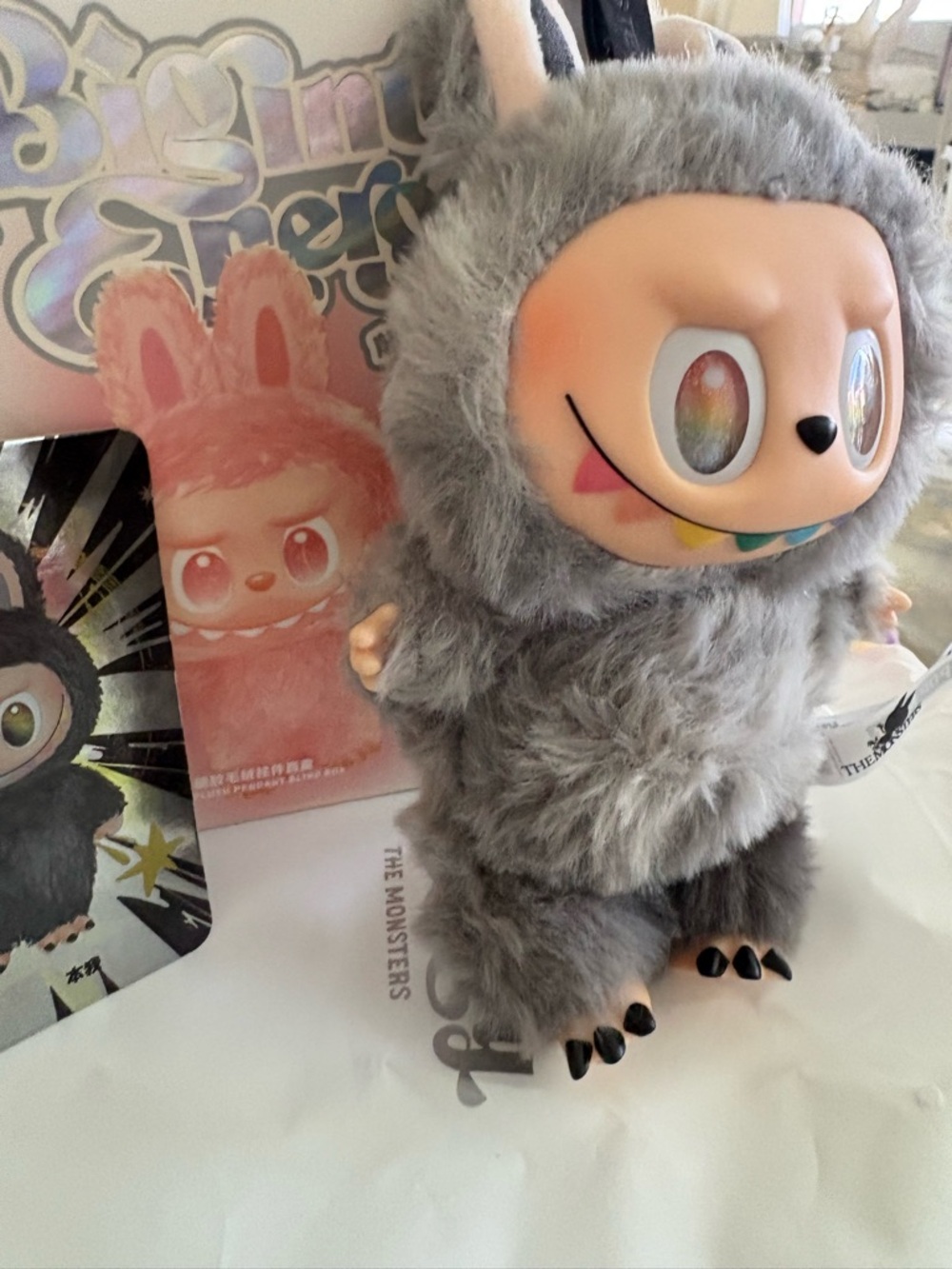 POP MART Big into Energy SECRET Labubu !! Confirmed w card, box dust bag NEW - Picture 5 of 5